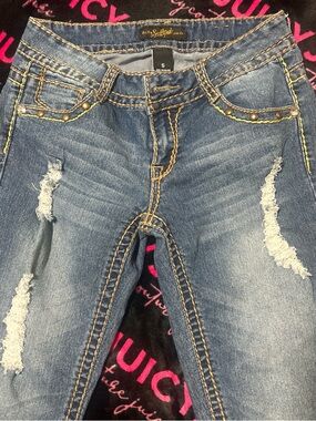 Lowrise Ripped Jeans South Pole